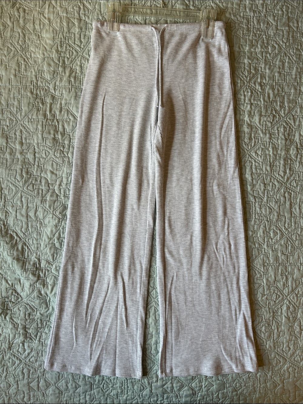 Garage Light Gray Ribbed Lounge Pants - Women Intimates & Sleepwear